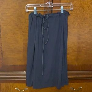 Mimu maxi drawstring skirt